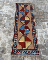 Nomad hues oriental hallway rug runner