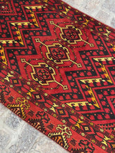 Afghan tribal handmade rug