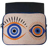 Elegant Turkish Evil Eye Laptop Bag.