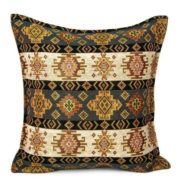 45x45 Tribal Kilim Pattern Pillow Cover.