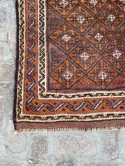 Hand-Knotted Belouch Rug - 9' x 13.1' - Nomad Hues