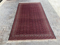 Handwoven Afghan Turkoman Kilim Rug - 7'1" x 12'10" - Nomad Hues