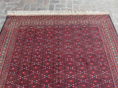 Handwoven Afghan Turkoman Kilim Rug - 7'1" x 12'10" - Nomad Hues