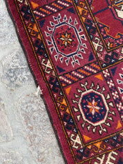 Stunning Hand Knotted Turkoman Tekke Rug - 6.9' x 10.9' - Nomad Hues