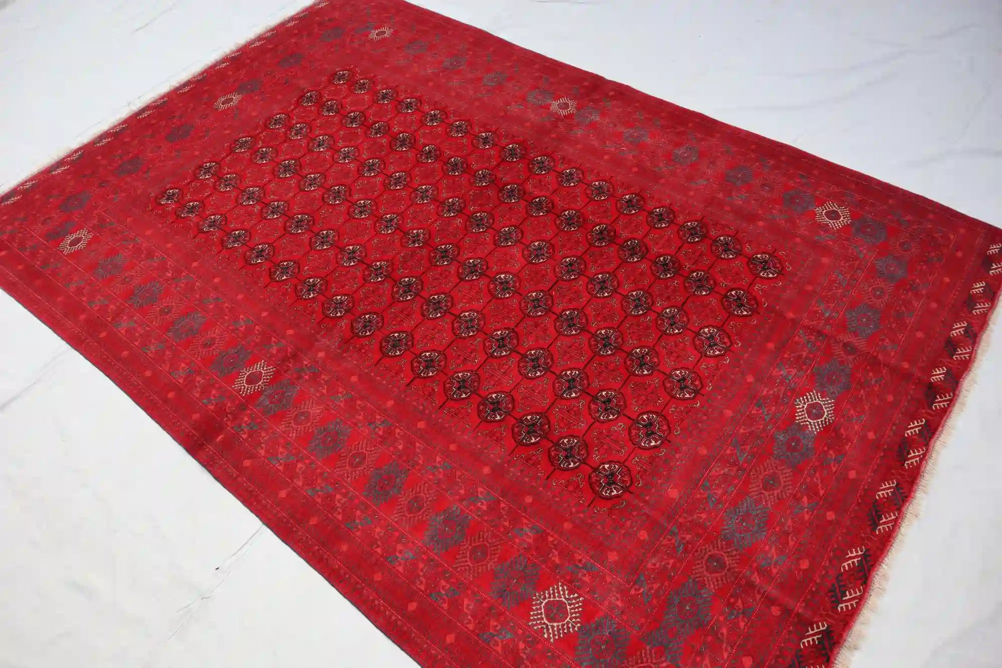 Bokhara Handmade Rug - 6.5 x 9.0 ft - Large Area Rug