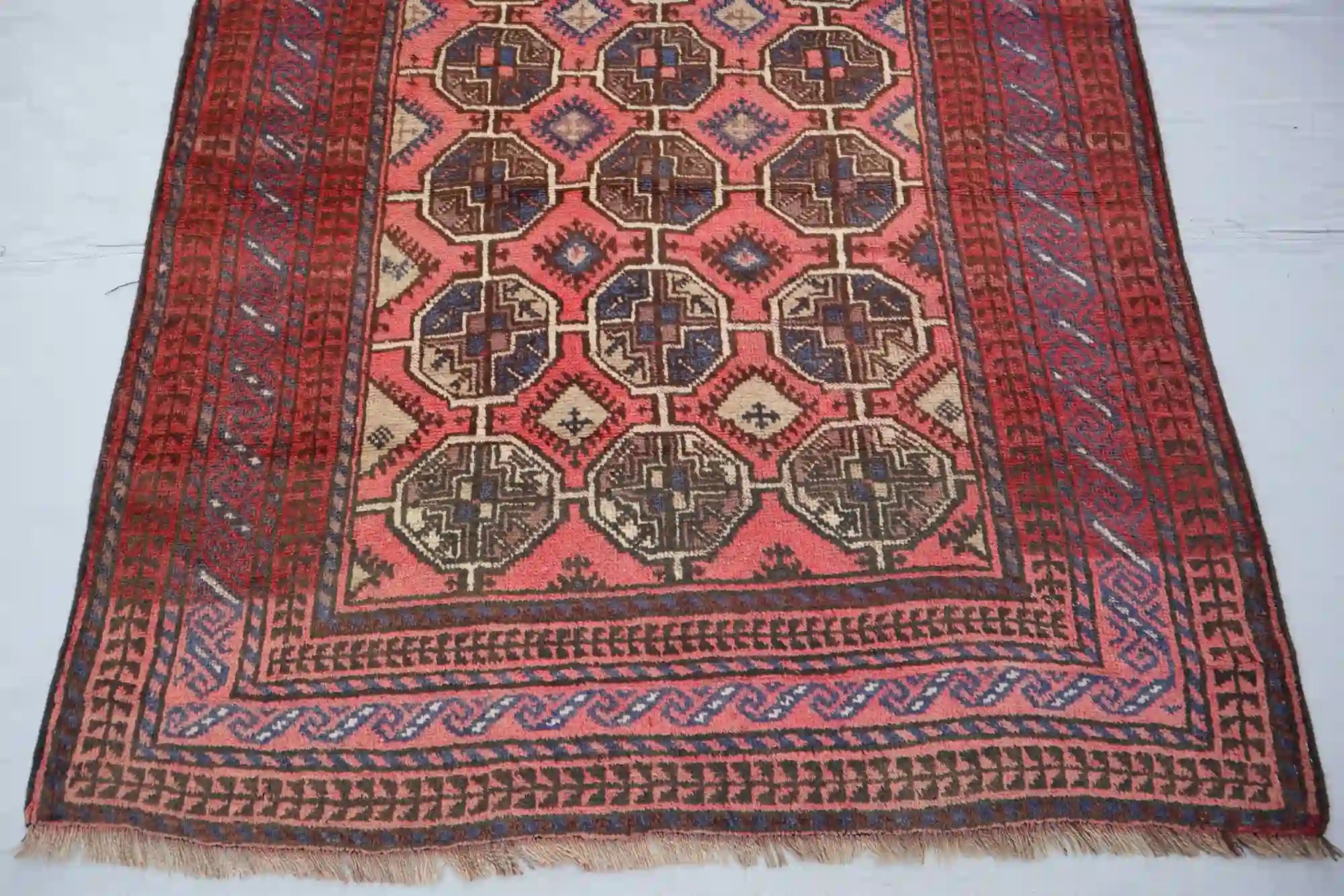 Chob Bash Handmade Rug - 4.6 x 7.0 ft - Afghan Vintage Rug