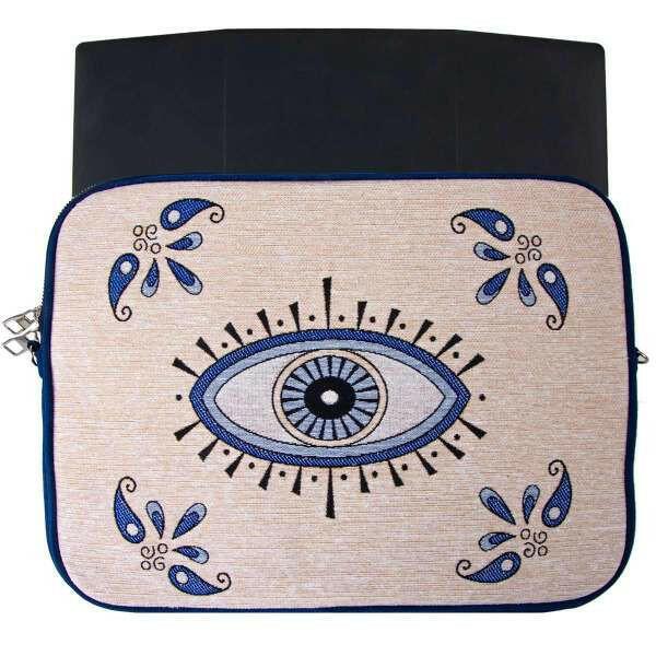 Boho Turkish Evil Eye Laptop Bag.