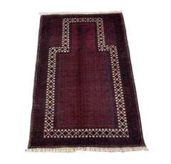 Mihrab handmade wool rug