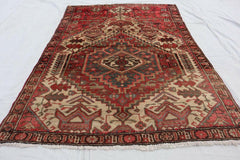 Persian Vintage Handmade Tribal Rug.