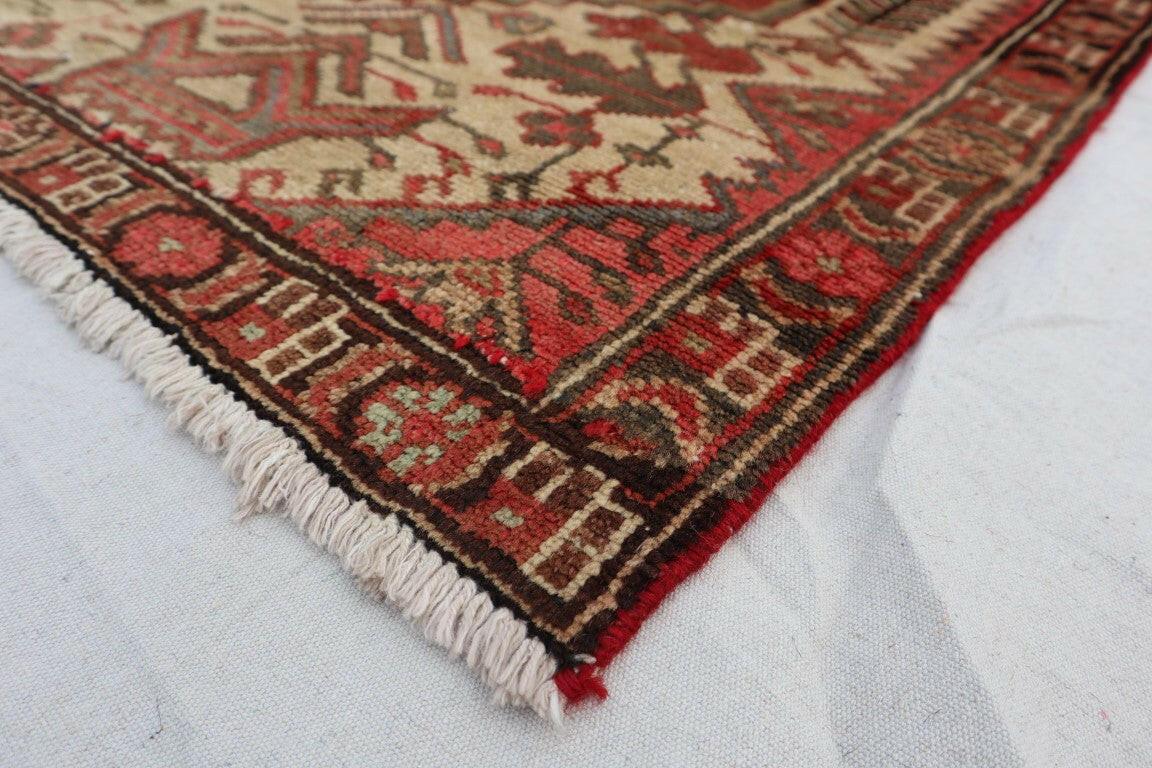 Persian Vintage Handmade Tribal Rug.