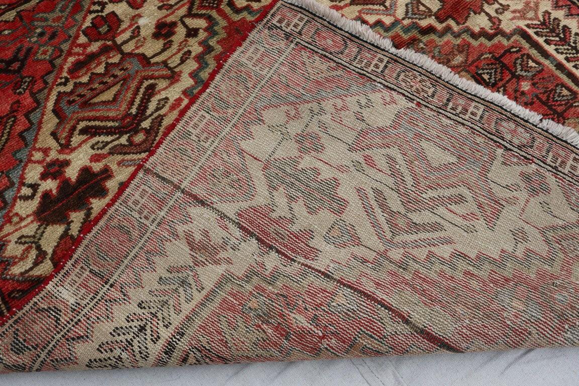 Persian Vintage Handmade Tribal Rug.