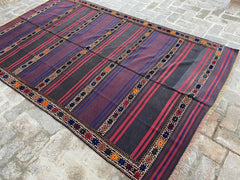 Vintage Afghan Kilim rug 166x275 cm.