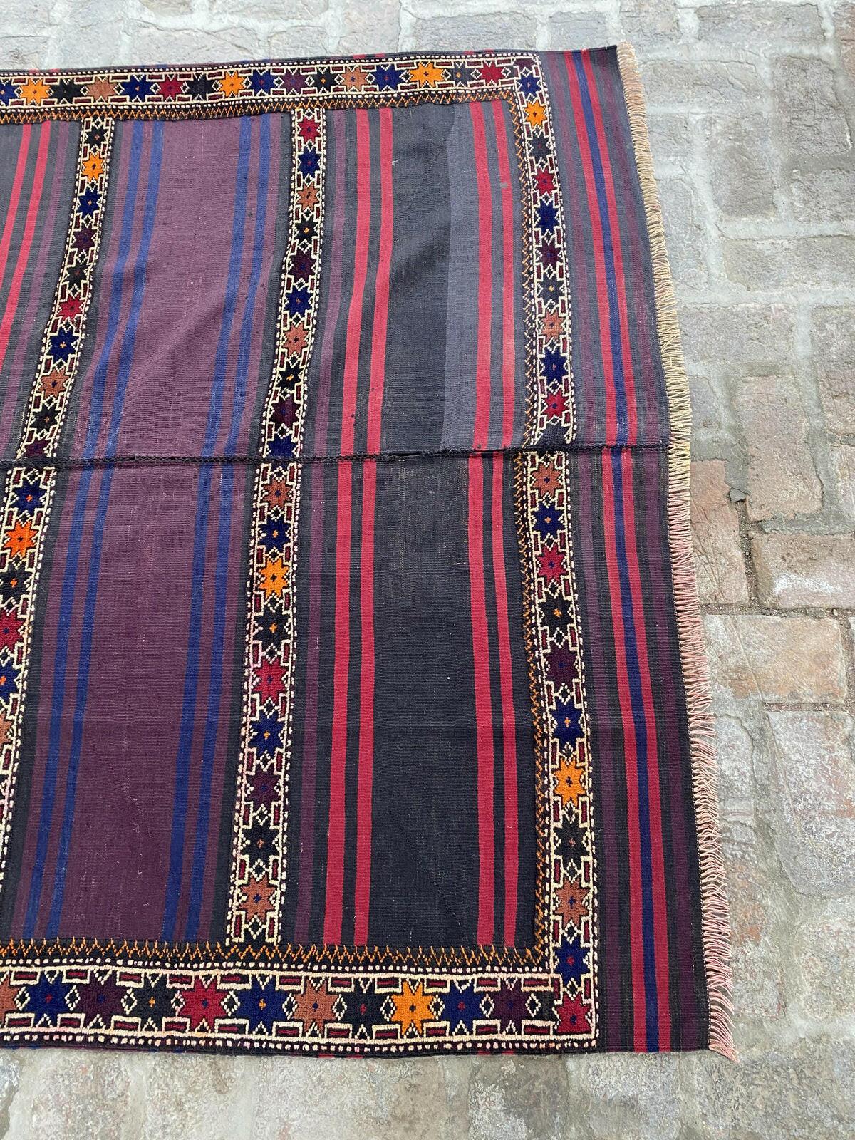 Vintage Afghan Kilim rug 166x275 cm.