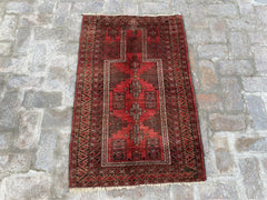 Vintage Afghan Rug - Nomad Hues