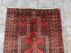 Vintage Afghan Rug - Nomad Hues