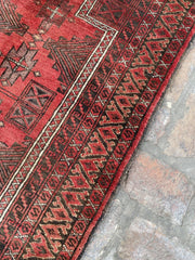 Vintage Afghan Rug - Nomad Hues