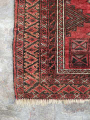 Vintage Afghan Rug - Nomad Hues