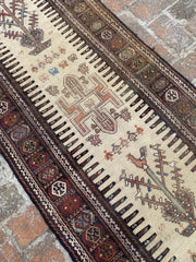 Vintage Soumak kilim runner - Nomad Hues