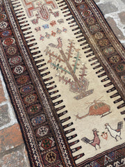 Vintage Soumak kilim runner - Nomad Hues